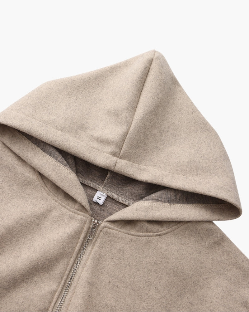 Marlow Woll-Zip-Mantel