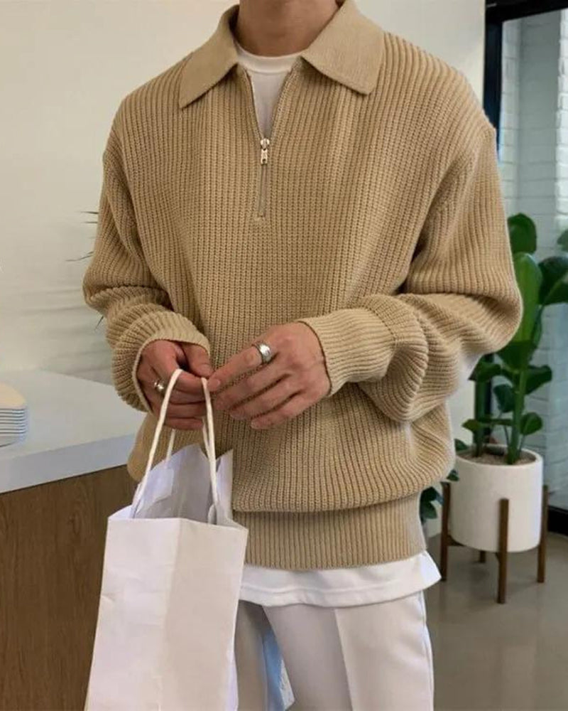 Cesare Half-Zip Pullover