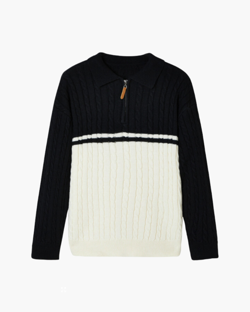 100 % Premium Wolle Zip-Up