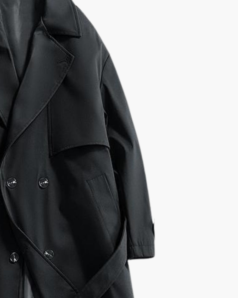 Klassischer Doppelreihiger Trenchcoat
