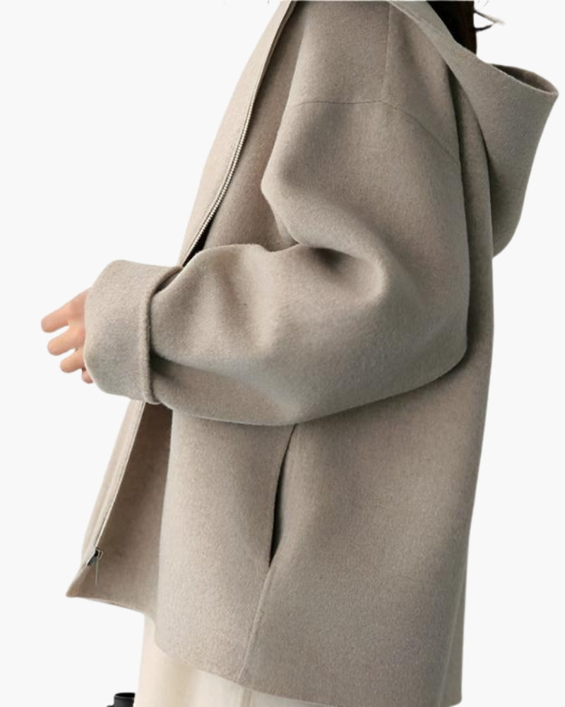Marlow Woll-Zip-Mantel