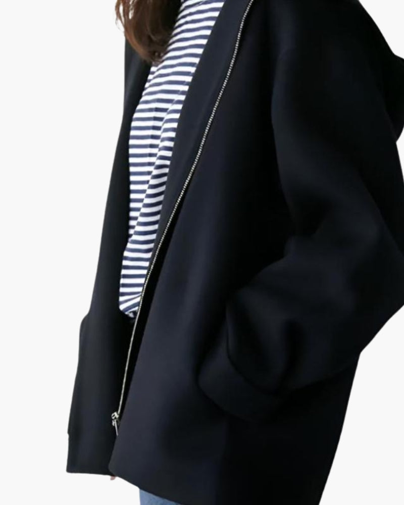 Marlow Woll-Zip-Mantel