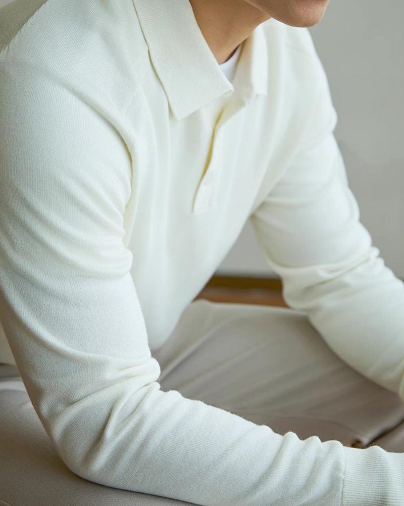 100 % Premium-Wolle Polo