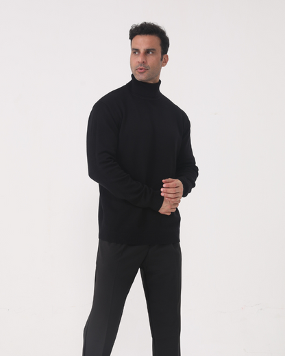 Gstaad Merinowolle Rollkragenpullover