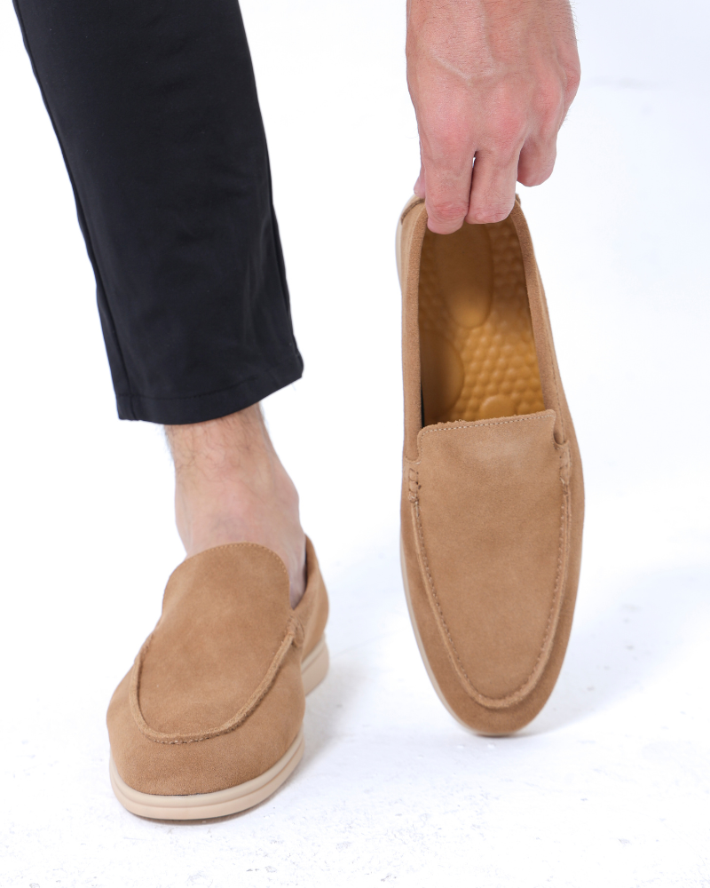 Premium-Wildleder-Slipper