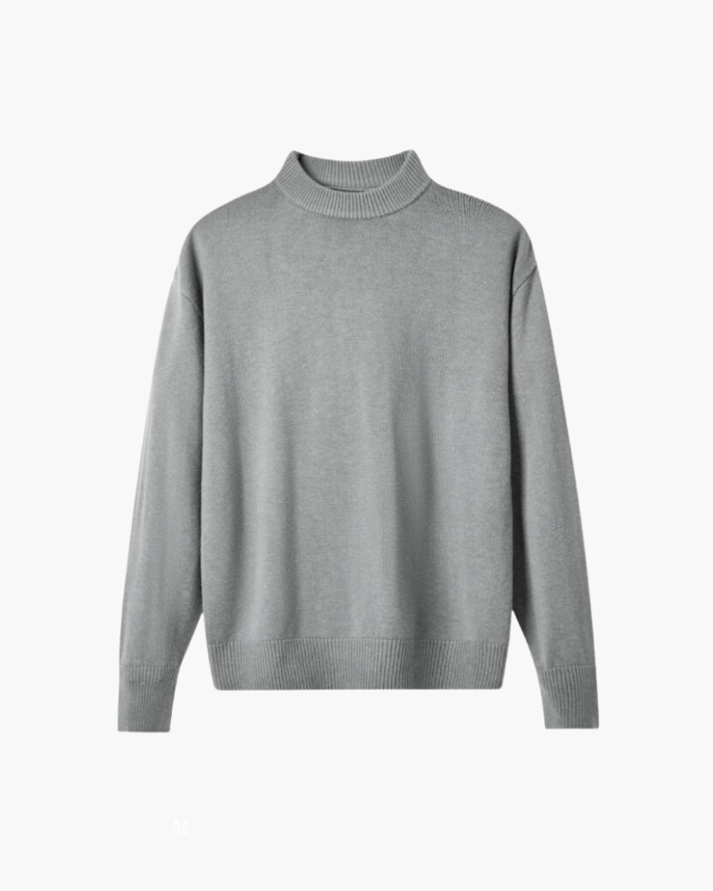 100 % Premium-Wolle Rollkragenpullover