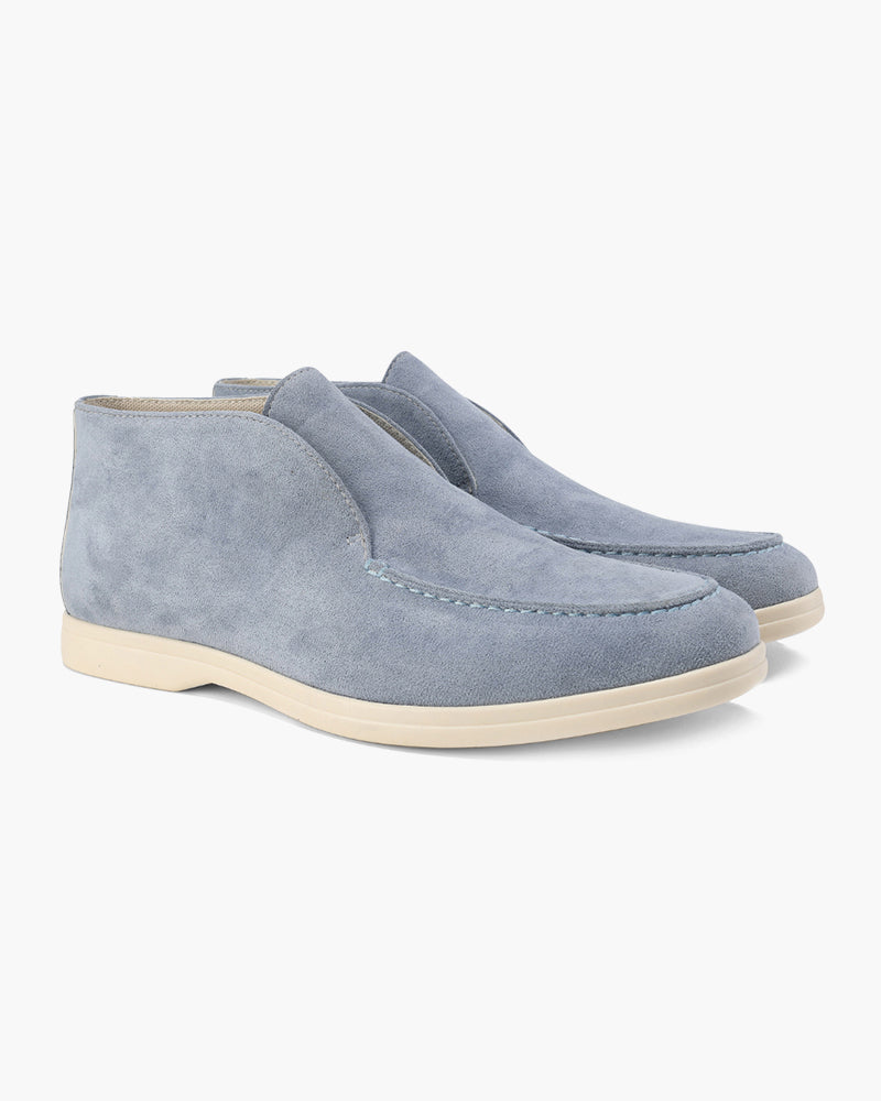 Hoher Wildleder Slipper
