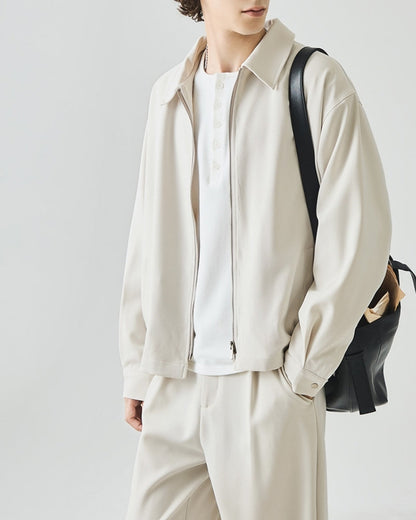 Minimalistisch Zip Jacke