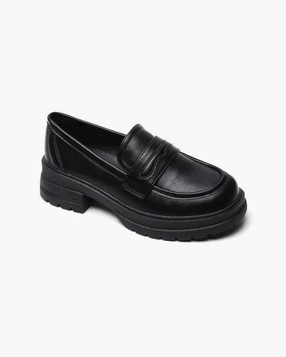 Slipper aus Leder
