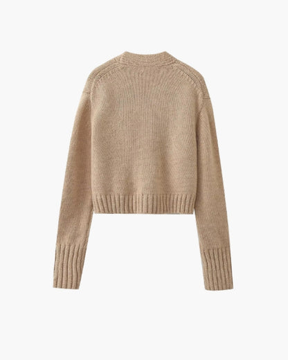 Gemütlich Knit Pocket Strickjacke