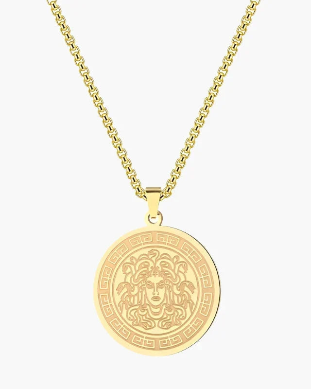 Medusa Long Kette (Gold & Silver)