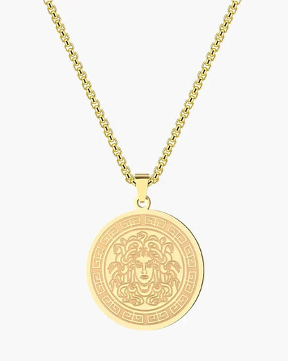 Medusa Long Kette (Gold & Silver)