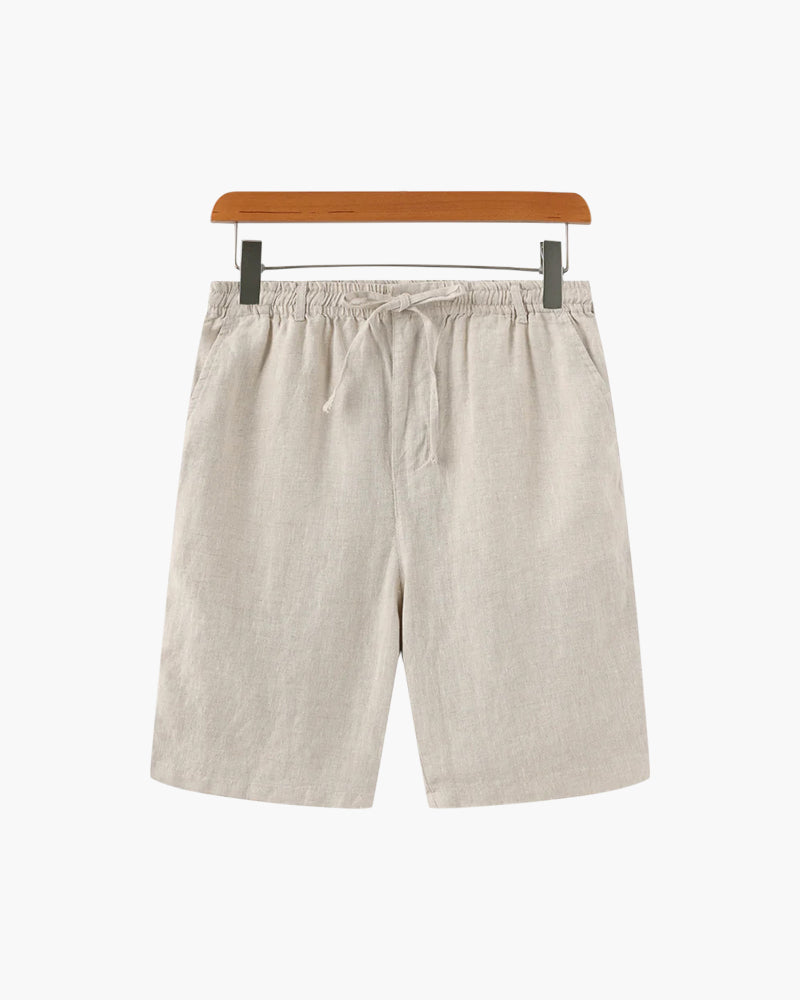 Casablanca – Premium Leinen Shorts
