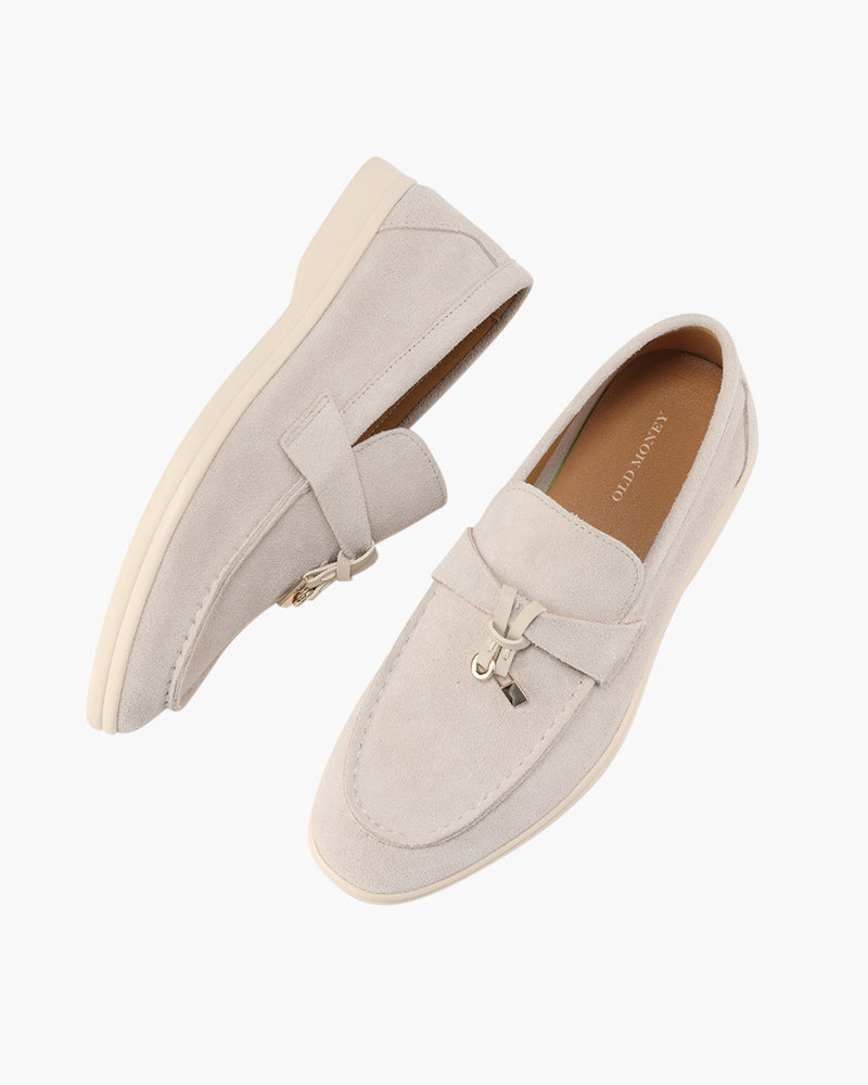 Damen-Wildleder-Slipper