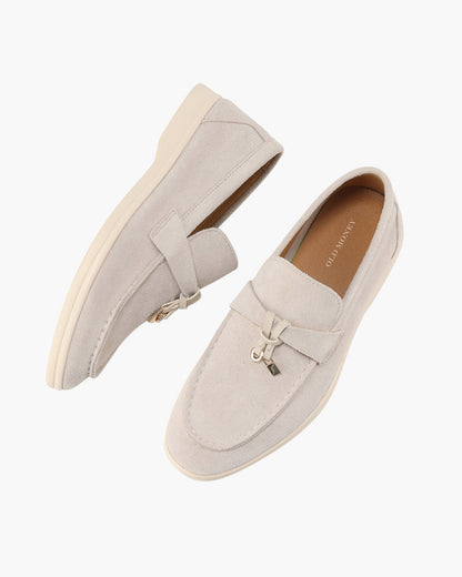 Damen-Wildleder-Slipper