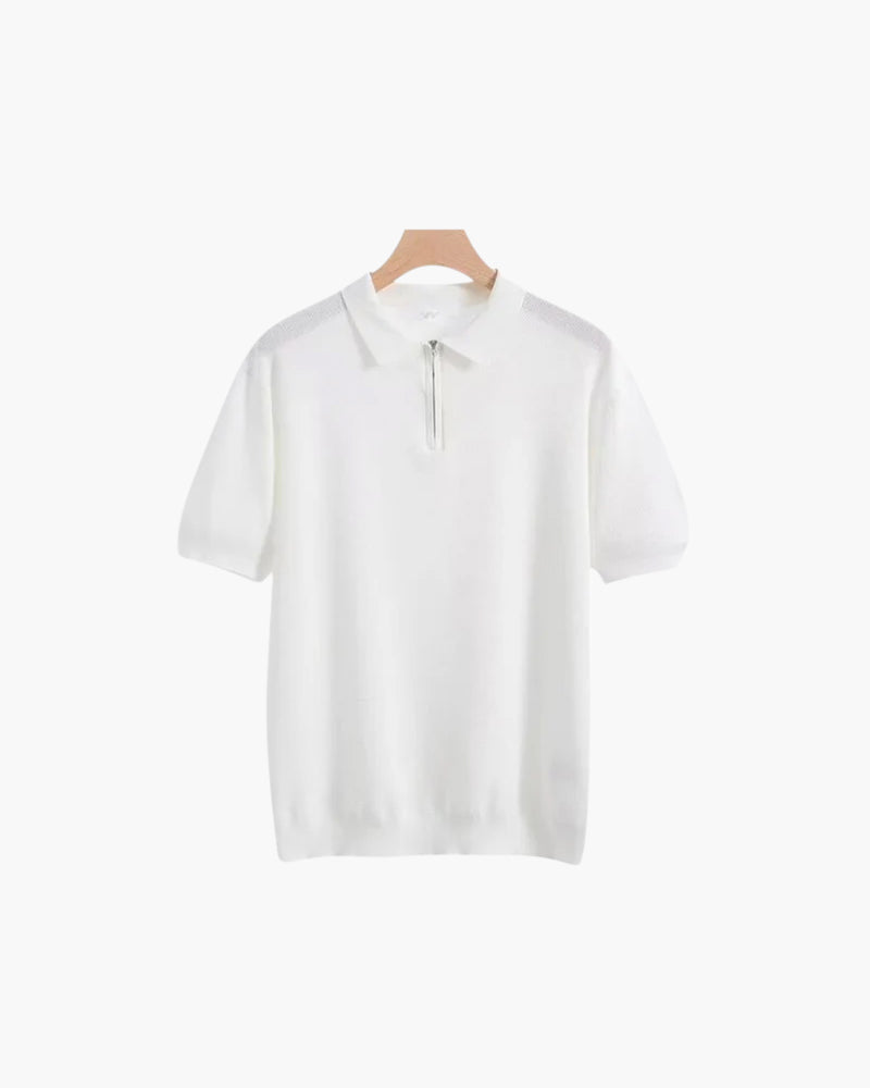 Marbella Zip-Up Polo