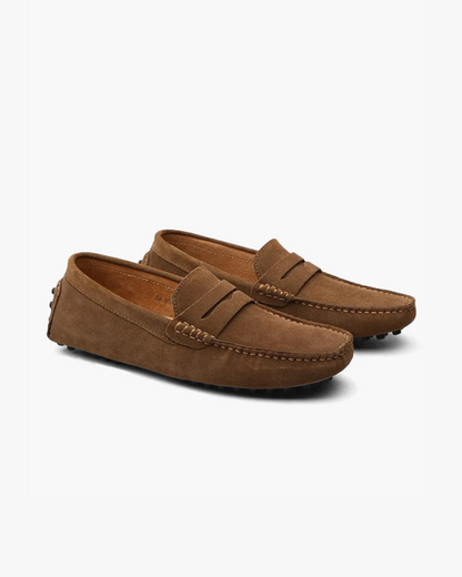 Wildleder-Driver-Slipper