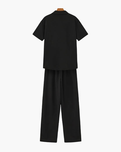 Baumwolle Polo & Hose Set