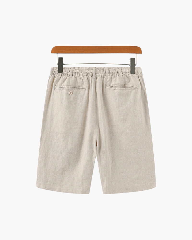 Casablanca – Premium Leinen Shorts