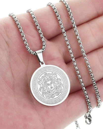 Medusa Long Kette (Gold & Silver)