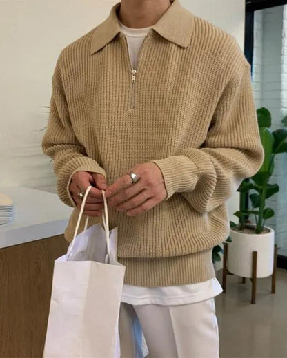 Cesare Half-Zip Pullover