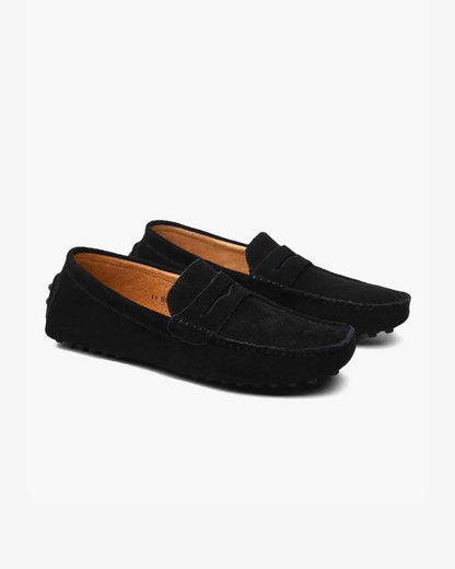 Wildleder-Driver-Slipper