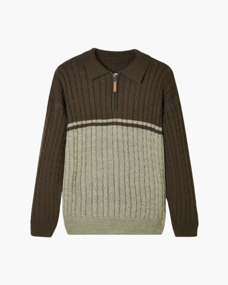 100 % Premium Wolle Zip-Up
