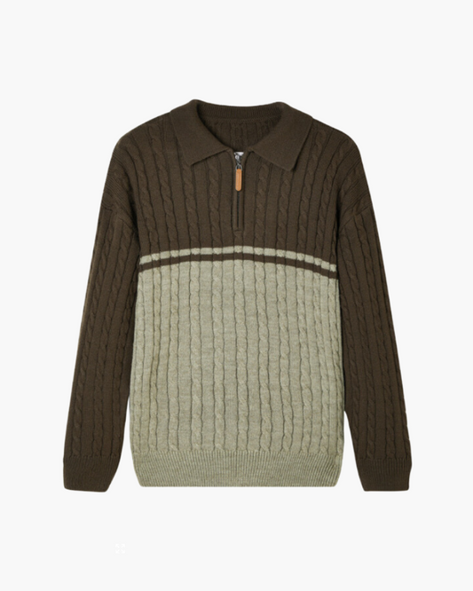 100 % Premium Wolle Zip-Up