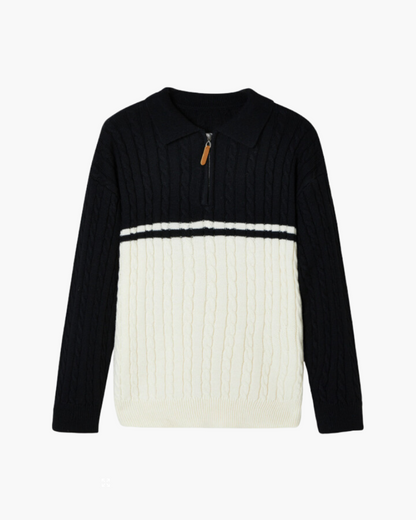 100 % Premium Wolle Zip-Up