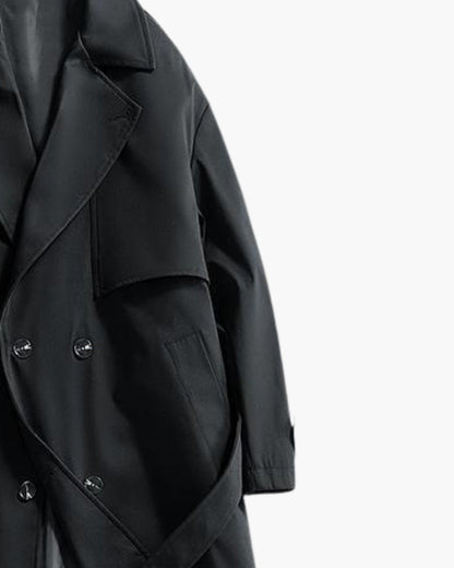 Klassischer Doppelreihiger Trenchcoat