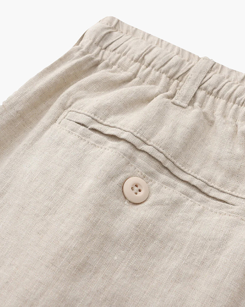 Casablanca – Premium Leinen Shorts