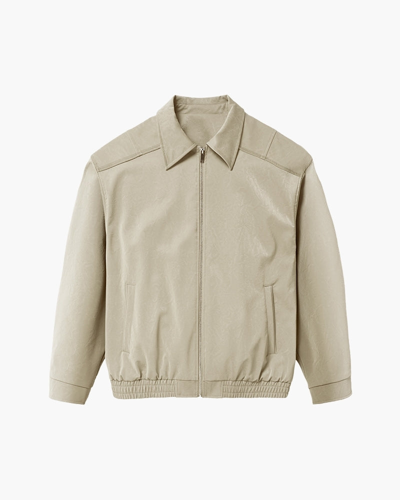 Minimalistisch Zip Jacke