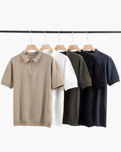 Marbella Zip-Up Polo