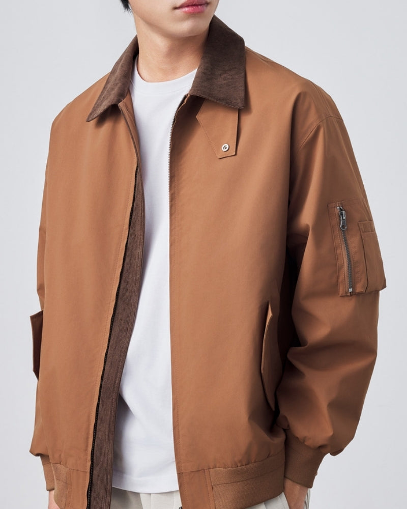 Klassisch Harrington Jacke