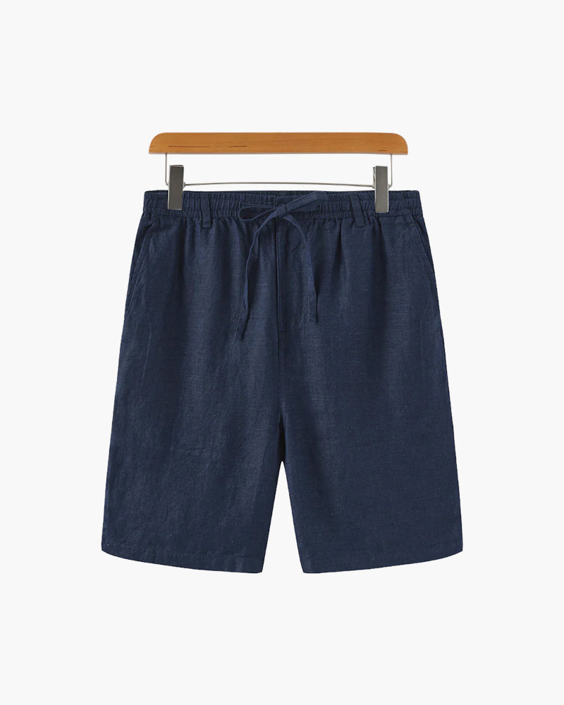 Casablanca – Premium Leinen Shorts