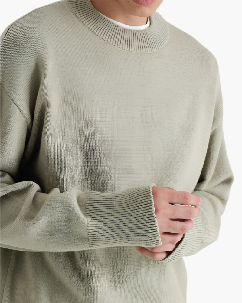 100 % Premium-Wolle Rollkragenpullover
