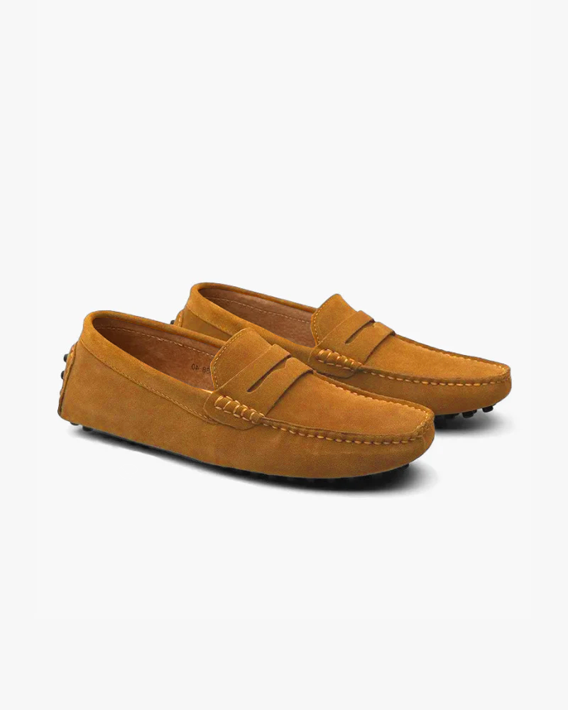 Wildleder-Driver-Slipper