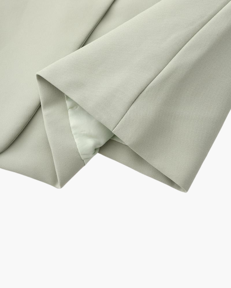 Dame Luxus Übergroß Blazer