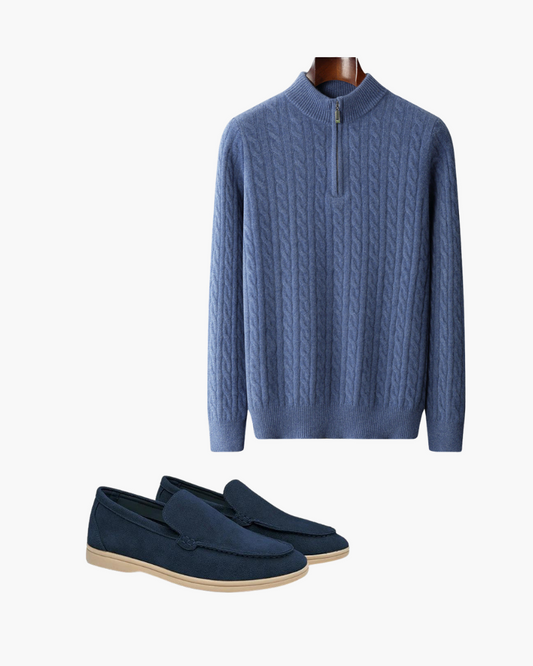 Winter-Look 4 – Premium Blau