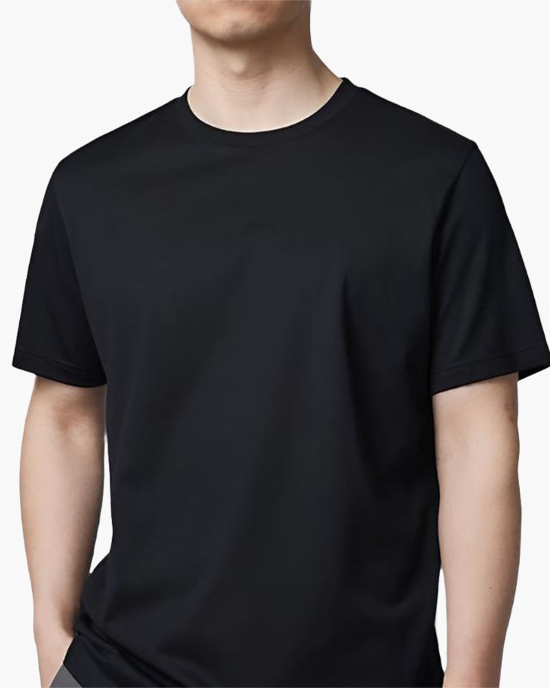 Edles Unifarbenes T-Shirt