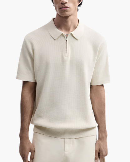 Marbella Zip-Up Polo
