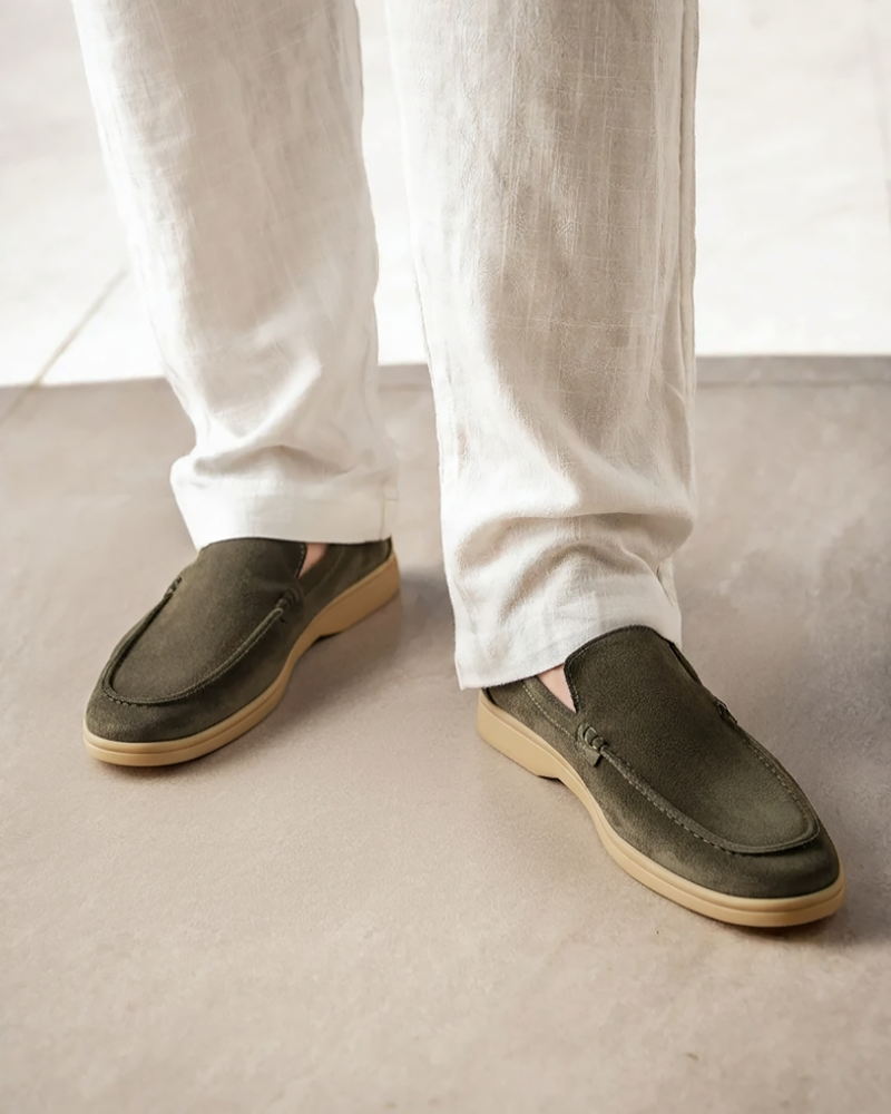 Premium-Wildleder-Slipper