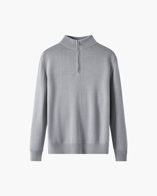 100 % Merinowolle Zip-Up