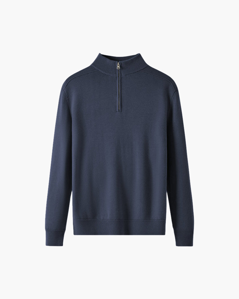 100 % Merinowolle Zip-Up
